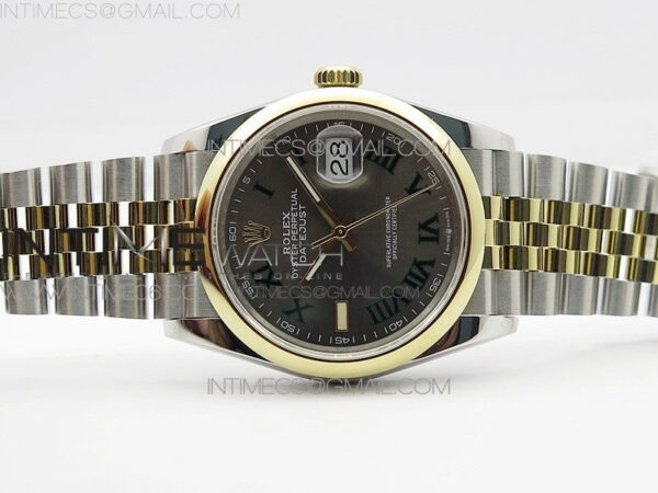 DateJust 36 SS/YG 126203 JDF 1:1 Best Edition Gray Dial on Jubilee Bracelet – Bild 2