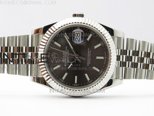 DateJust 41 126334 SS BP 1:1 Best Edition New Version Gray Dial on Jubilee Bracelet – Bild 2