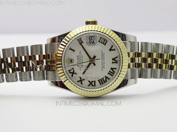 Datejust 31mm 278273 SS/YG BP Best Edition White Roman Markers Dial on SS/YG Jubilee Bracelet – Bild 3