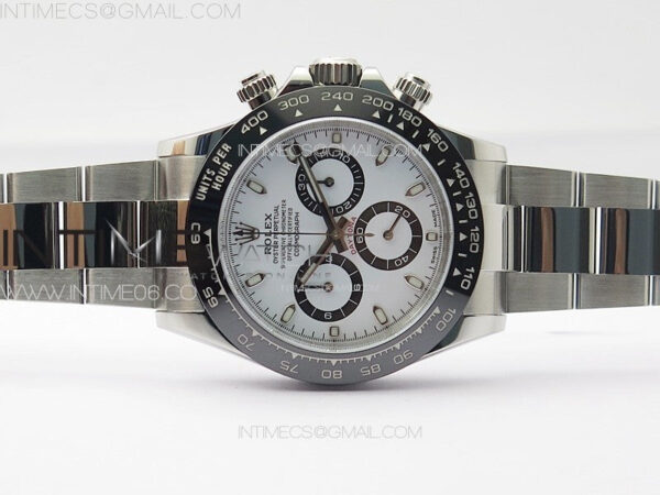 Daytona 116500 Clean 1:1 Best Edition 904L SS Case and Bracelet White Dial SA4130 – Bild 3