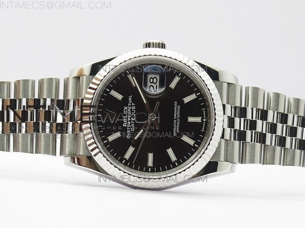 DateJust 36mm 126234 BP 1:1 Best Edition 904L Steel New Version Black Dial on Jubilee Bracelet – Bild 3