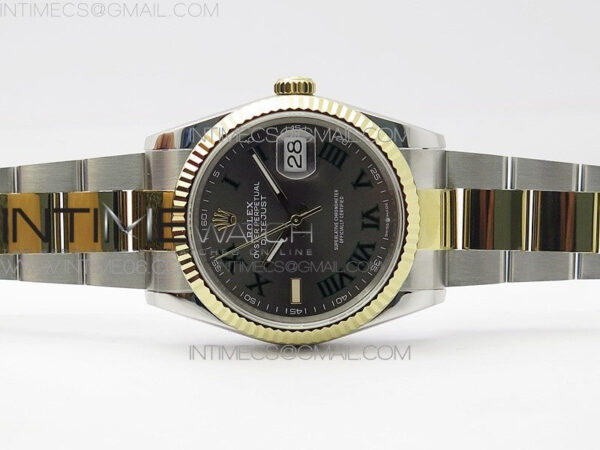 DateJust 36 SS/YG 126233 JDF 1:1 Best Edition Gray Dial on Oyster Bracelet – Bild 2
