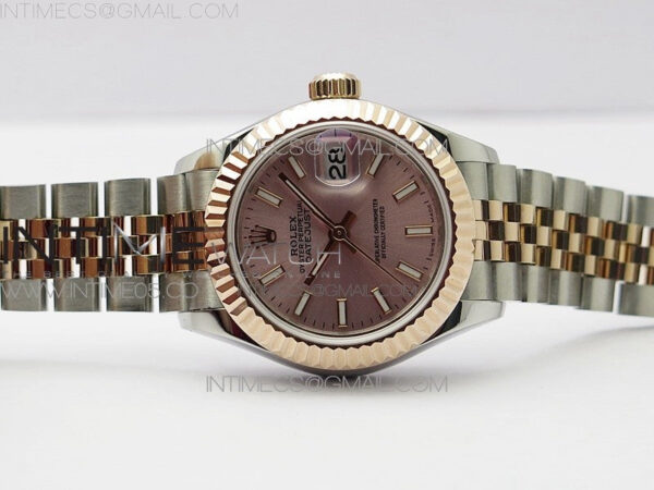 Datejust 28mm 279173 SS/RG BP Best Edition Silver Sticks Markers Dial on SS/RG Jubilee Bracelet ETA2671 – Bild 3