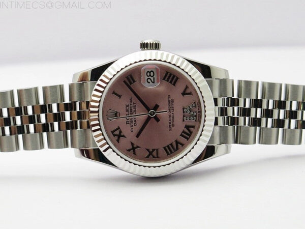 Datejust 31mm 278271 SS BP Best Edition Pink Roman Markers Dial on Jubilee Bracelet – Bild 3