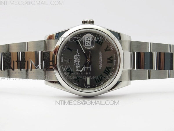 DateJust 36 SS 126200 BP 1:1 Best Edition Gray Dial on Oyster Bracelet – Bild 3