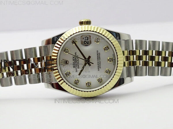 Datejust 31mm 278273 SS/YG BP Best Edition White MOP Diamond Markers Dial on SS/YG Jubilee Bracelet – Bild 3