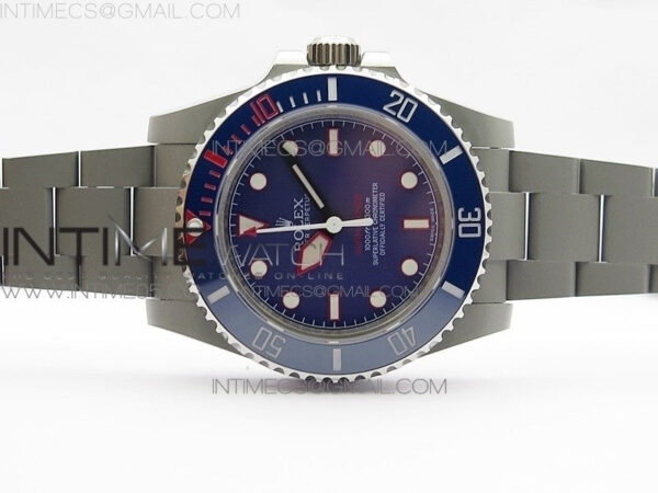 The Rough Matt Diver Sandblast SS GMF Best Edition Blue Dial on SS Bracelet SA3130 – Bild 3