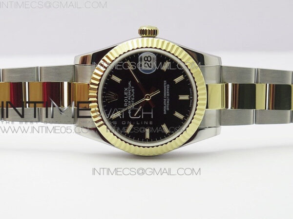 Datejust 31mm 278273 SS/YG BP Best Edition Black Stick Markers Dial on SS/YG Oyster Bracelet – Bild 3