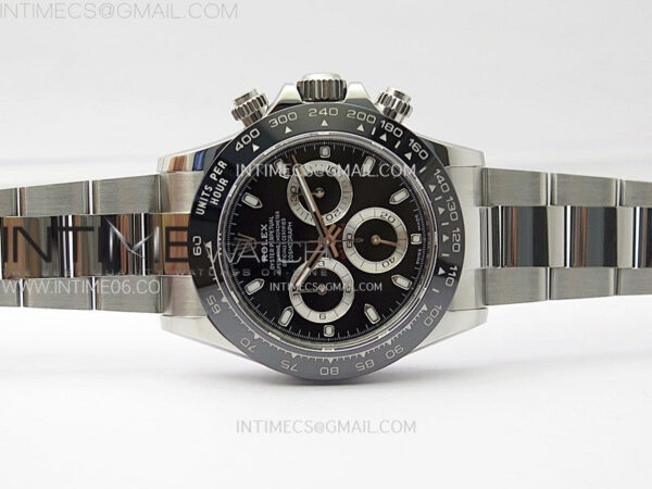 Daytona 116500LN 904L SS Case APSF 1:1 Best Edition Black Dial On 904L SS Bracelet SH4130 – Bild 3