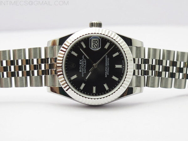 Datejust 31mm 278271 SS BP Best Edition Black Stick Markers Dial on Jubilee Bracelet – Bild 3