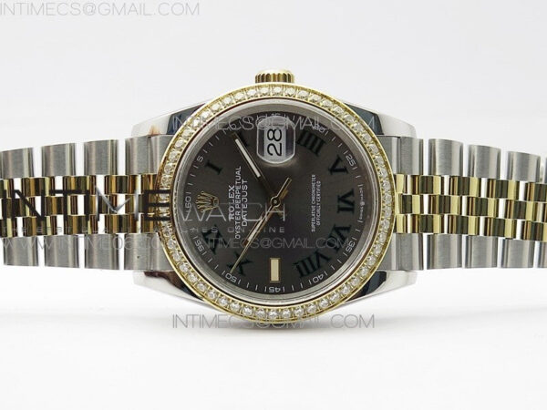 DateJust 36 SS/YG 126283 JDF 1:1 Best Edition Gray Dial on Jubilee Bracelet – Bild 4
