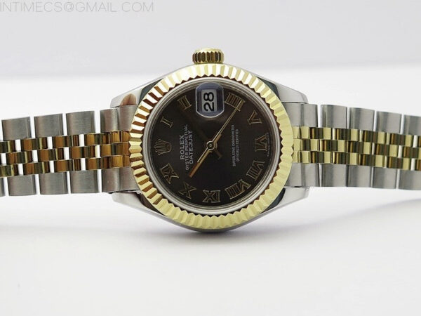 Datejust 28mm 279173 SS/YG BP Best Edition Gray Roman Markers Dial on SS/YG Jubilee Bracelet ETA2671 – Bild 3