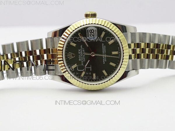 Datejust 31mm 278273 SS/YG BP Best Edition Gray Stick Markers Dial on SS/YG Jubilee Bracelet – Bild 4