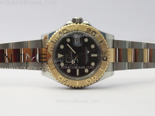 Yacht-Master 126621 904L/RG Clean 1:1 Best Edition Brown Dial On 904L/RG Bracelet VR3235 – Bild 3