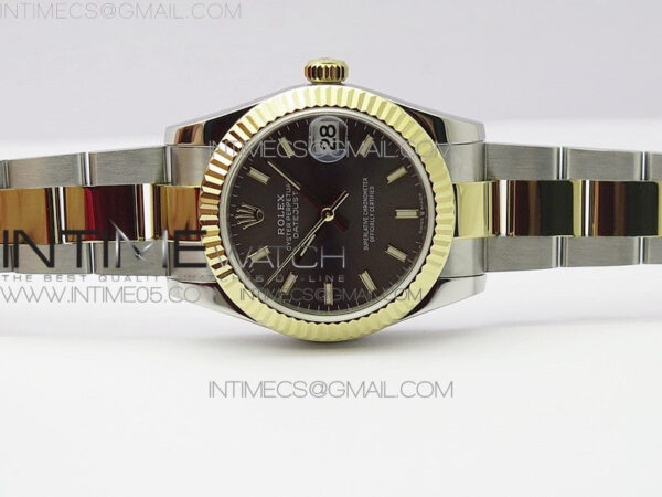 Datejust 31mm 278273 SS/YG BP Best Edition Gray Stick Markers Dial on SS/YG Oyster Bracelet – Bild 3
