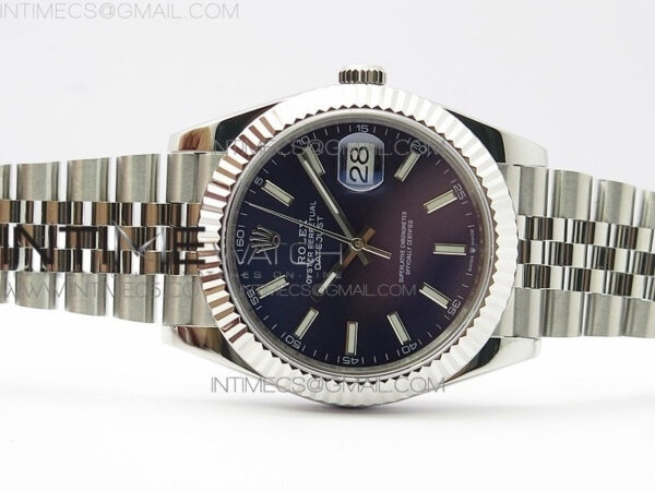 DateJust 41 126334 SS BP 1:1 Best Edition New Version Blue Dial on Jubilee Bracelet – Bild 2