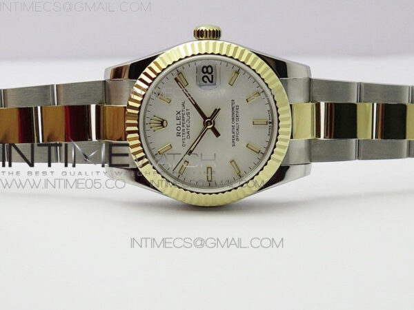 Datejust 31mm 278273 SS/YG BP Best Edition White Stick Markers Dial on SS/YG Oyster Bracelet – Bild 4