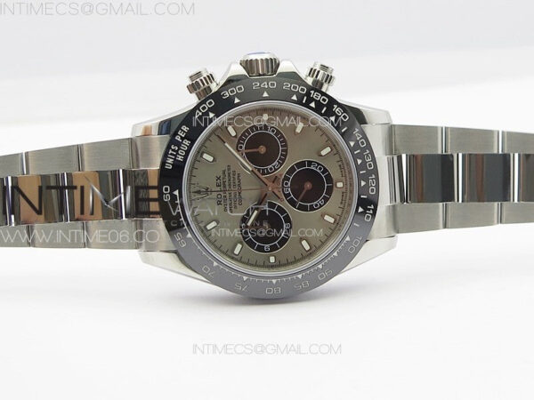 Daytona 116500LN APSF Gray Dial Stick Markers On SS Bracelet Slim A7750 – Bild 3