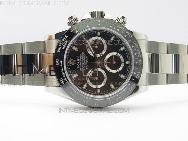 Daytona 116500 VRF 1:1 Best Edition Black Dial on SS Bracelet A7750 V2 – Bild 3