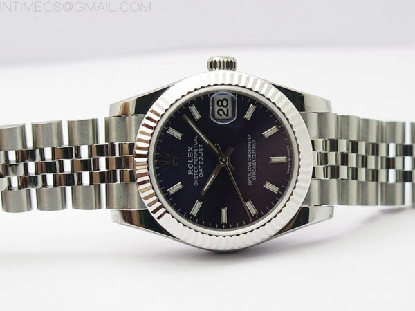 Datejust 31mm 278271 SS BP Best Edition Blue Stick Markers Dial on Jubilee Bracelet – Bild 3