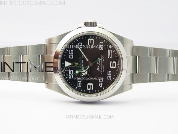 Air-King 126900 40mm 904L SS GMF 1:1 Best Edition Black Dial on 904L SS Bracelet – Bild 3