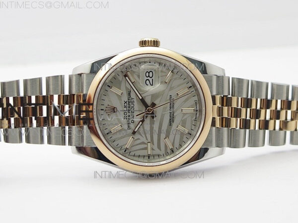 DateJust 36 SS/RG 126201 BP 1:1 Best Edition Silver/Gray Dial on Jubilee Bracelet – Bild 3
