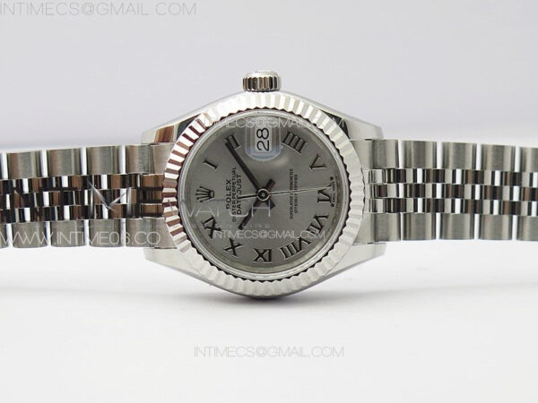 Datejust 28mm 279179 SS APSF Best Edition Silver Dial Roman Markers on SS Jubilee Bracelet NH05 – Bild 3