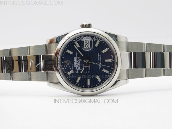 DateJust 36 SS 126200 BP 1:1 Best Edition New Blue Dial on Oyster Bracelet – Bild 3