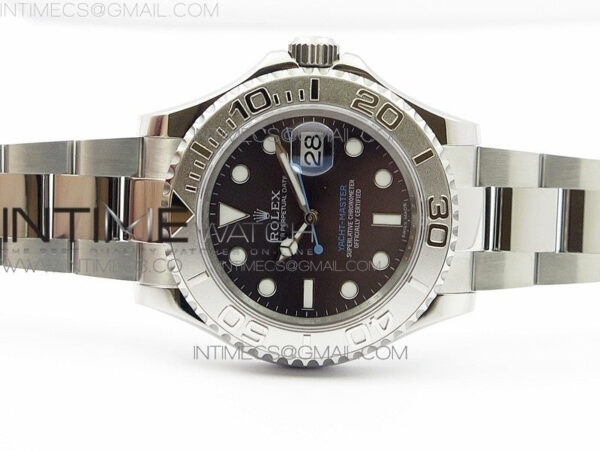 Yacht-Master 116622 904L SS GMF 1:1 Best Edition Baselworld Gray Dial on 904L SS Bracelet A2836 – Bild 3
