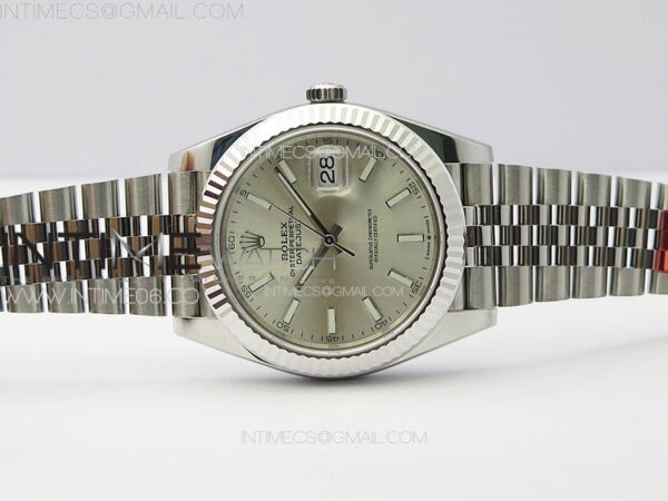DateJust 41 126334 904L SS VSF 1:1 Best Edition Silver Dial on Jubilee Bracelet VS3235 – Bild 3