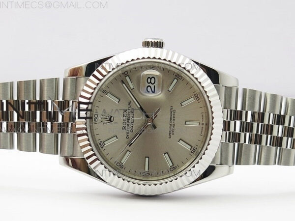 DateJust 41 126334 SS BP 1:1 Best Edition New Version Silver Dial on Jubilee Bracelet – Bild 3