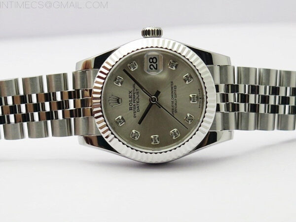 Datejust 31mm 278271 SS BP Best Edition Silver Crystal Markers Dial on Jubilee Bracelet – Bild 4