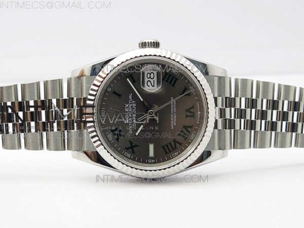 DateJust 36 SS 126234 BP 1:1 Best Edition Gray Dial on Jubilee Bracelet – Bild 4