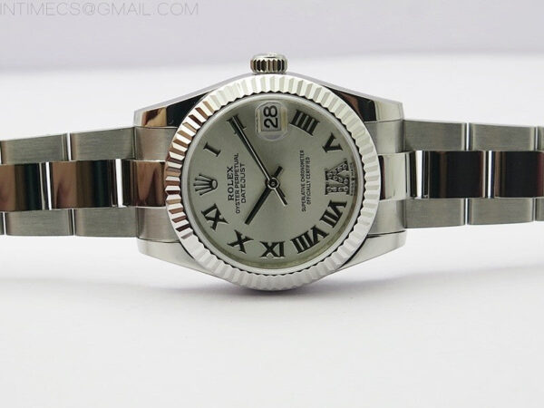 Datejust 31mm 278273 SS BP Best Edition Silver Roman Markers Dial on Oyster Bracelet – Bild 3
