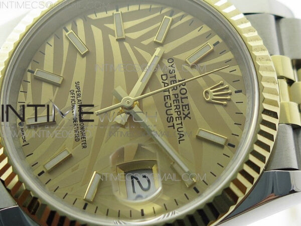 DateJust 36 SS/YG 126233 JDF 1:1 Best Edition New YG Dial on Jubilee Bracelet – Bild 5