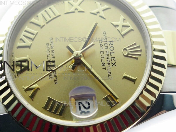 Datejust 31mm 278273 SS/YG BP Best Edition YG Roman Markers Dial on SS/YG Oyster Bracelet – Bild 4