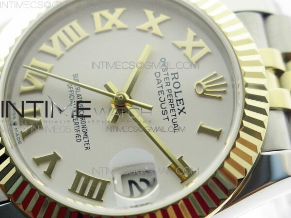 Datejust 31mm 278273 SS/YG BP Best Edition White Roman Markers Dial on SS/YG Jubilee Bracelet – Bild 4