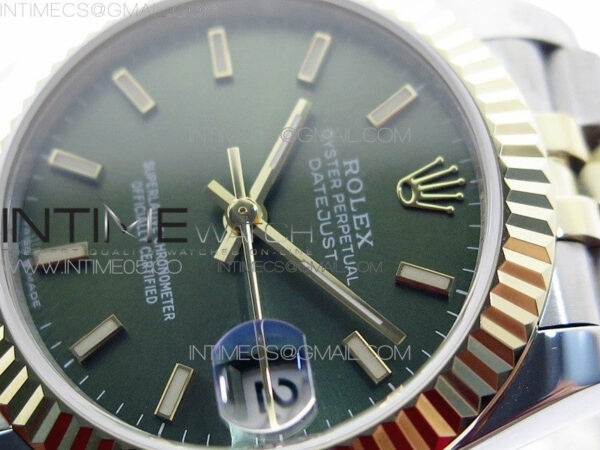 Datejust 31mm 278273 SS/YG BP Best Edition Gray Stick Markers Dial on SS/YG Jubilee Bracelet – Bild 3
