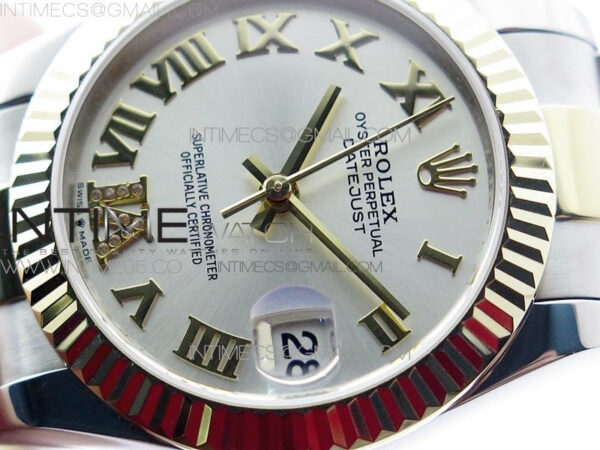 Datejust 31mm 278273 SS/YG BP Best Edition Silver Roman Markers Dial on SS/YG Oyster Bracelet – Bild 4