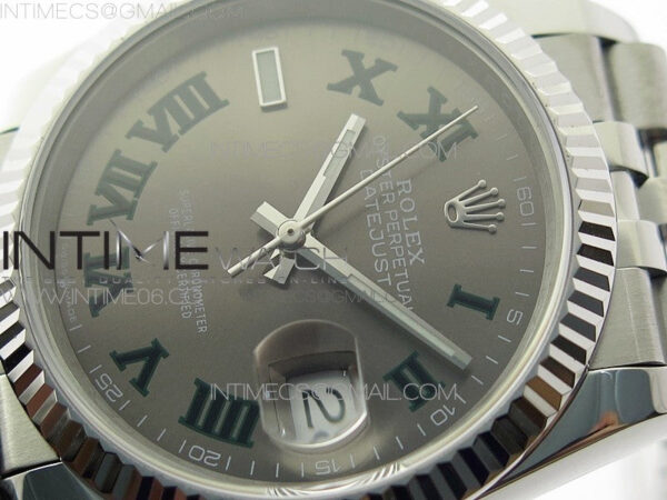 DateJust 36 SS 126234 BP 1:1 Best Edition Gray Dial on Jubilee Bracelet – Bild 3