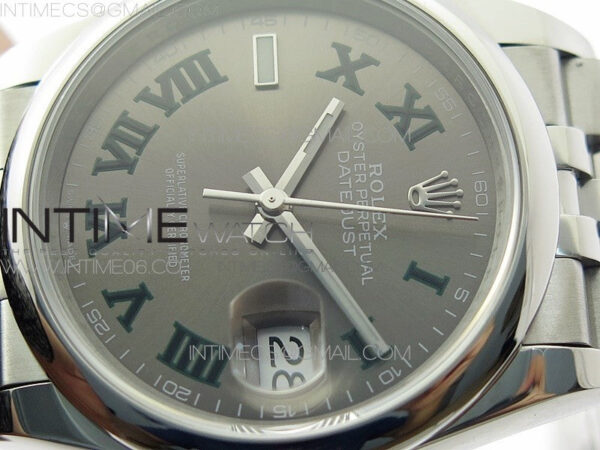 DateJust 36 SS 126200 BP 1:1 Best Edition Gray Dial on Jubilee Bracelet – Bild 4