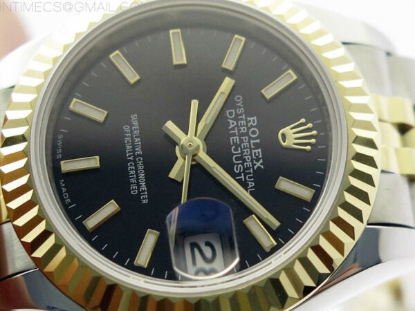 Datejust 28mm 279173 SS/YG BP Best Edition Black Sticks Markers Dial on SS/YG Jubilee Bracelet ETA2671 – Bild 4