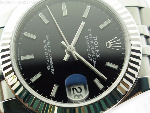 Datejust 31mm 278271 SS BP Best Edition Black Stick Markers Dial on Jubilee Bracelet – Bild 4