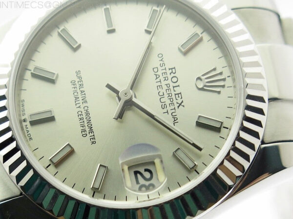 Datejust 31mm 278273 SS BP Best Edition Silver Stick Markers Dial on Oyster Bracelet – Bild 4