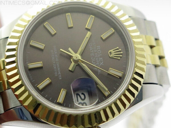 Datejust 28mm 279173 SS/YG BP Best Edition Green Sticks Markers Dial on SS/YG Jubilee Bracelet ETA2671 – Bild 5