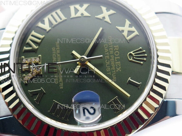 Datejust 31mm 278273 SS/YG BP Best Edition Brown Roman Markers Dial on SS/YG Oyster Bracelet – Bild 4