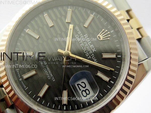 Cellini 50535 Moonphase RG GMF Best Edition White Dial on Brown Leather Strap A3195 V2 – Bild 4