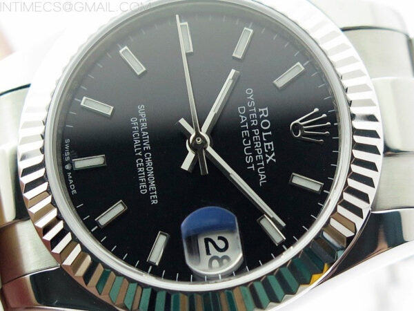 Datejust 31mm 278273 SS BP Best Edition Black Stick Markers Dial on Oyster Bracelet – Bild 4