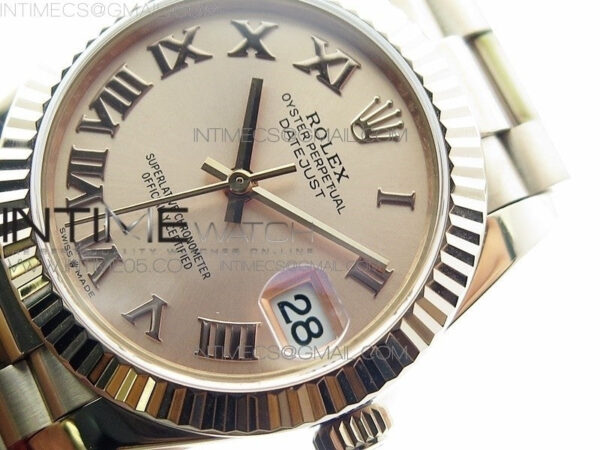Datejust 31mm 278275 RG BP Best Edition RG Roman Markers Dial on RG President Bracelet – Bild 5