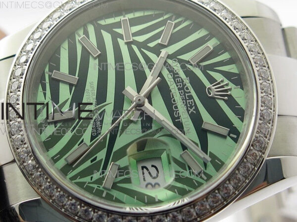 DateJust 36 SS 126234 BP 1:1 Best Edition New Green Dial on Oyster Bracelet – Bild 4